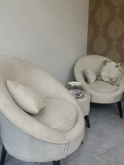 sofa or chair with small table
