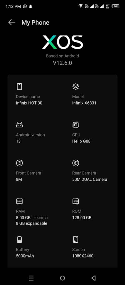 Infinix hot 30 for sale