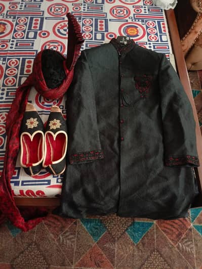 Black shirwani