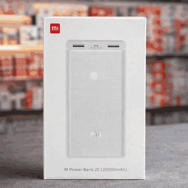 Xiaomi Mi Power Bank 2C 20000mAh – Dual USB Portable Fast Charging Power Bank with Smart Power Management