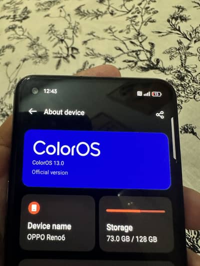Oppo Reno 6 PTA Approved 128 gb