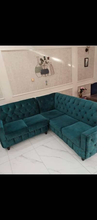 urgent sale L shape sofa