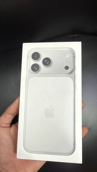 17 pro max Jv 256gb Box packed Non active set