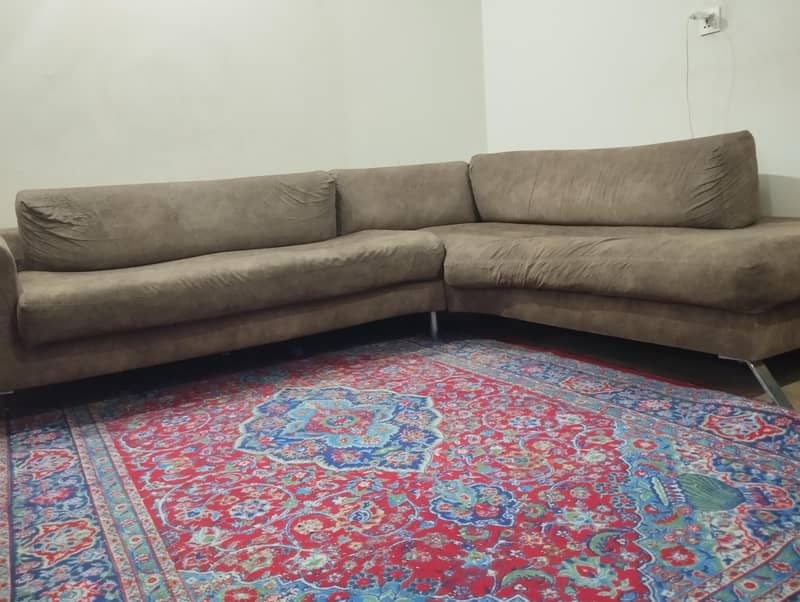 L shape sofa 1