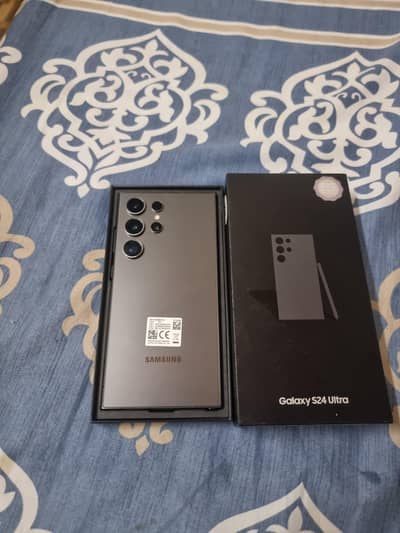 SAMSUNG S24 ULTRA 12/512 OFFICAL PTA WITH BOX