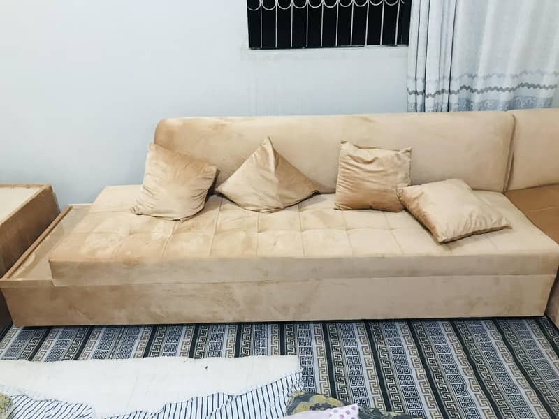 L_Shaped sofa set 0
