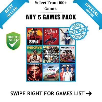 Any 5 games of your choice