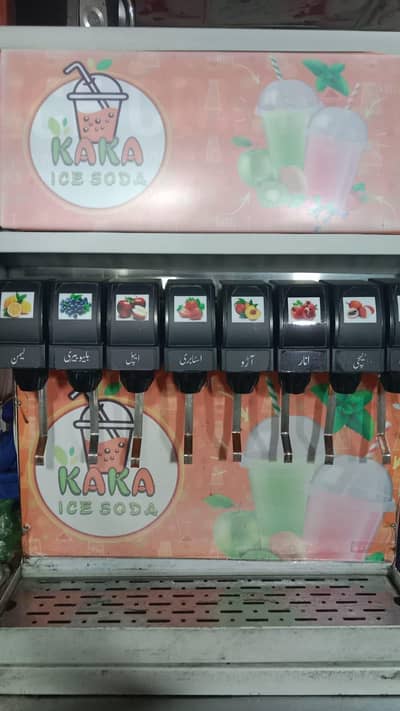 Soda Machine with Complete Machine Setup for Sale