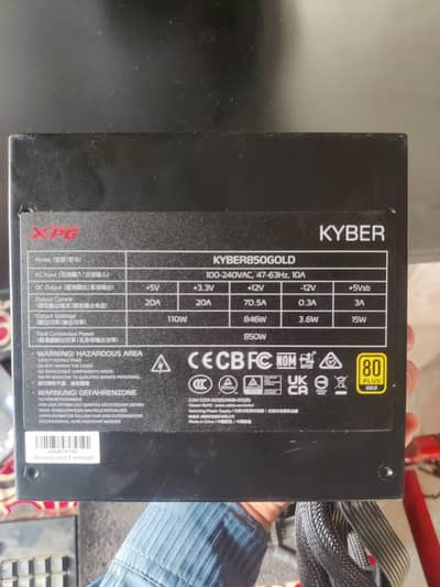 Xpg kyber 850w gold and zalman 700w psu for sale
