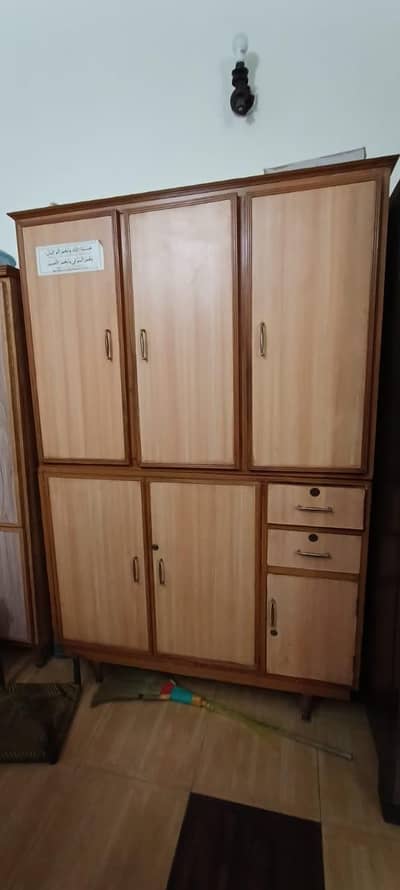 pure wood almirah