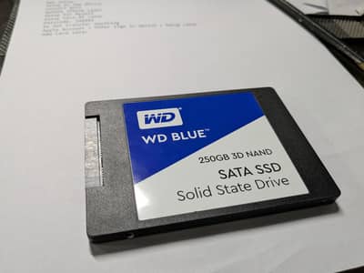 WD Blue 250GB SATA SSD