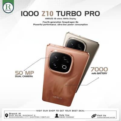 IQOO Z10 TURBO PRO 12/256