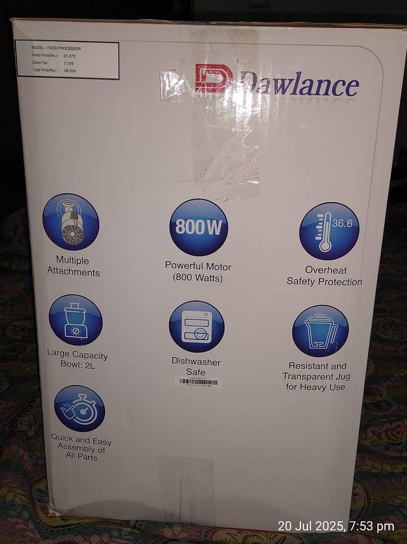 Dawlance Food processor 5