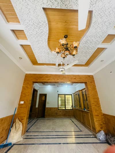E11 2 3BED ground portion available monthly for rent in ISLAMABAD E11 2