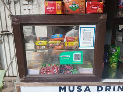 counter for pan shop