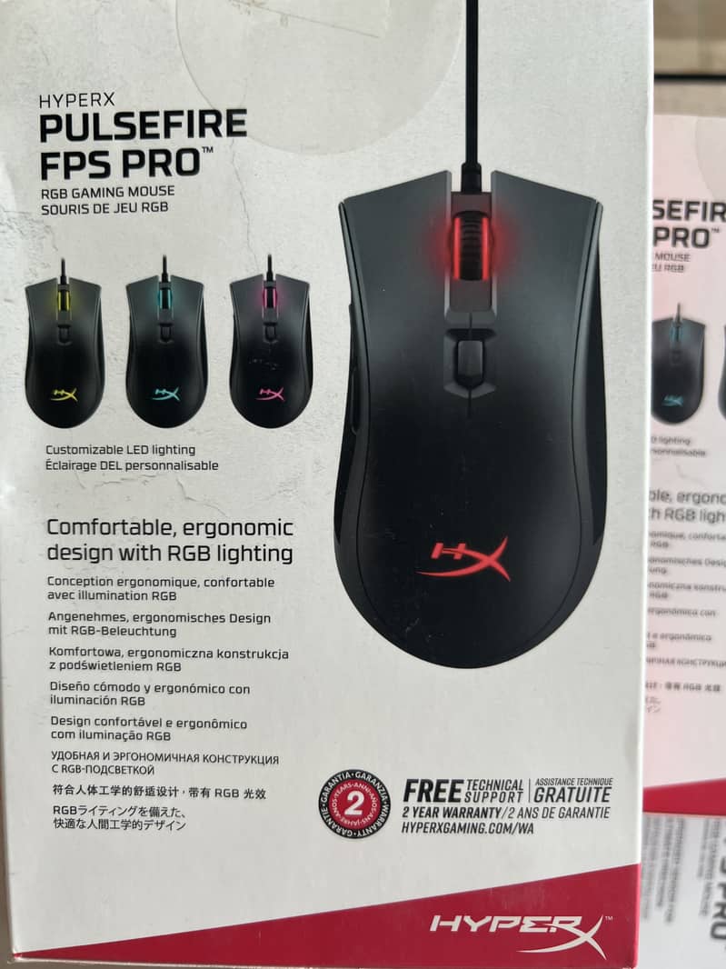 Hyper x pulsefire fps pro & Core Mouse (New) 2