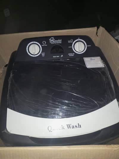Box Pack HomeAid Washing machine Modal HA 9991