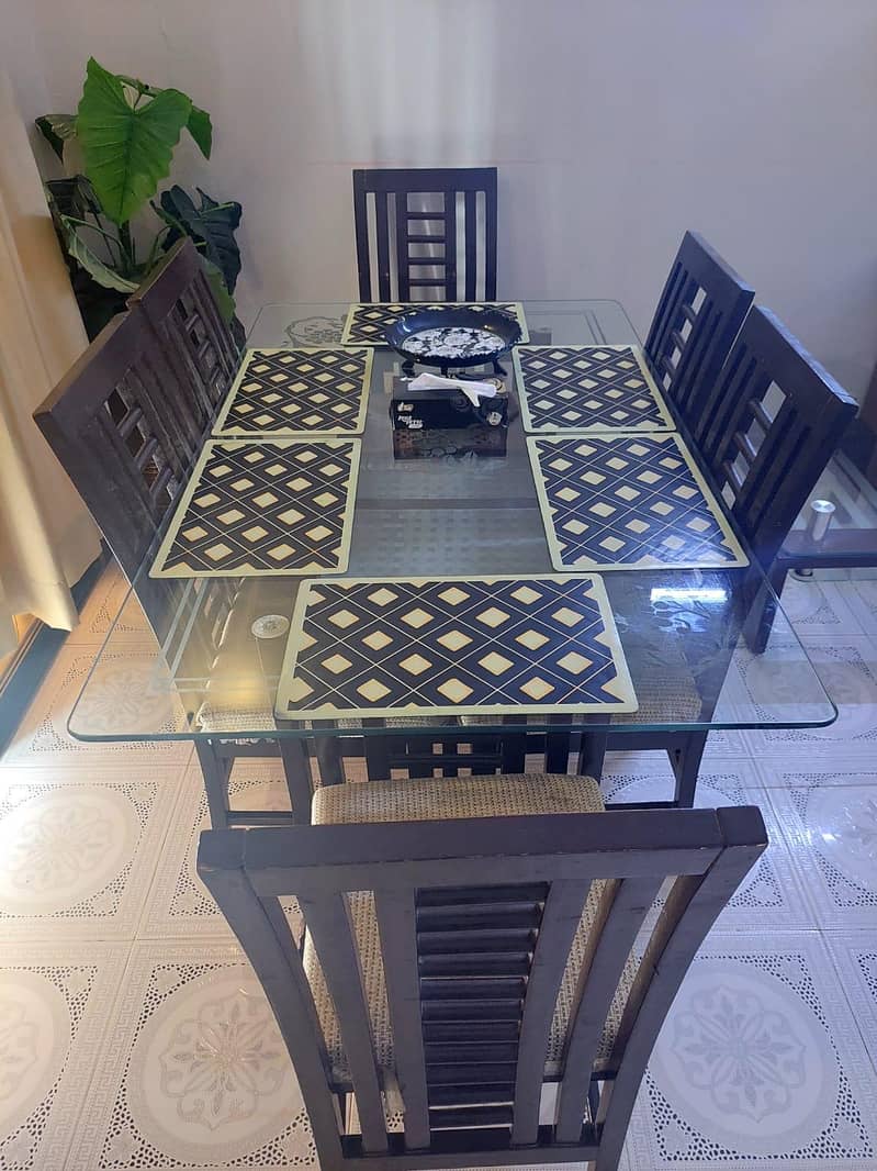 Dining table and centre tables 1