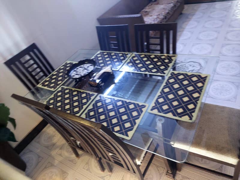 Dining table and centre tables 2