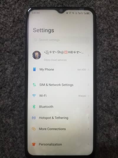 itel a50 with box