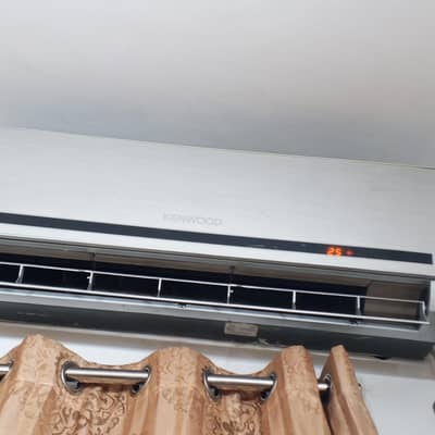 1.5 Ton Kenwood Ac , Only Indoor Remote and Outdoor