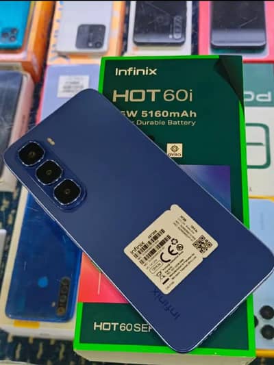 Infinix Hot 60i 10/10 Condition - Box Charger Included