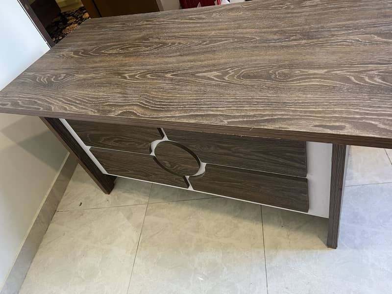 Big size work desk computer table office table 3