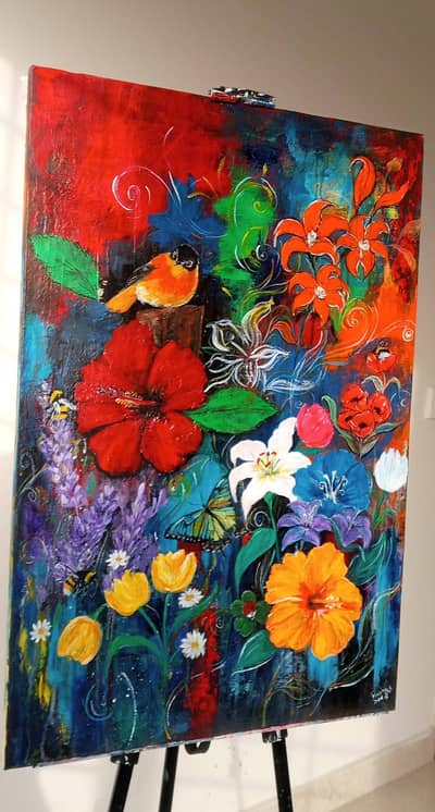 Art- Acrylics on canvas