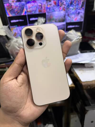 Iphone 16 Pro Jv Desert Colour Brand New 256Gb.