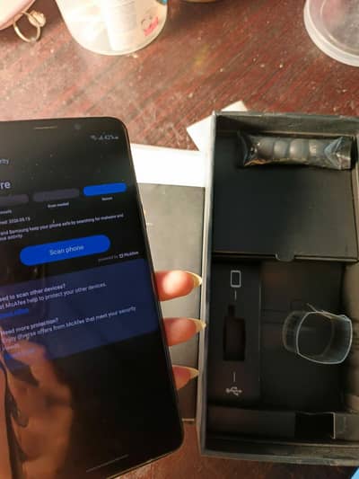 Samsung Galaxy S9 plus all okay perfect.