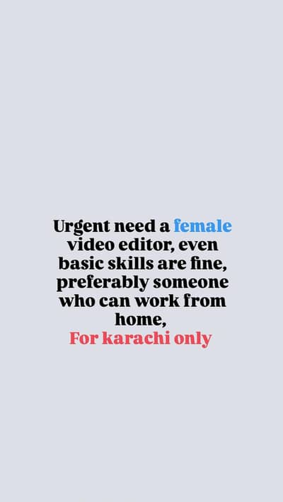 WORK FROM HOME.