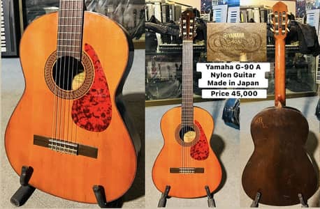 Yamaha G-90A Nylon Guitar / Grand piano / Keyboard / Amp / Processor