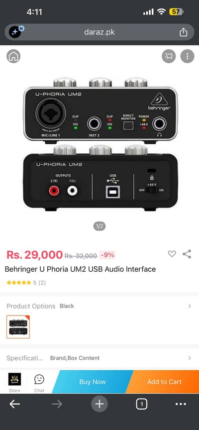 FULL RECORDING SETUP ICLUDE mic STAND SOUND INTERFACE