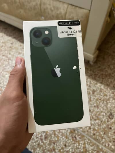 iPhone 13 Green With Box