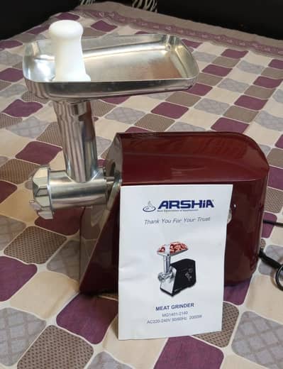 Arshia Meat Grinder - One time used