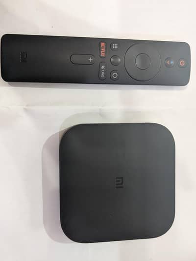 Genuine MI Android Box with Original Remote And Charger