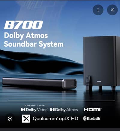 EDIFIER B 700 Sound Bar With Wireless Sub Woofer