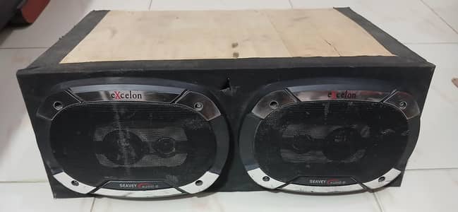 Speakers with box (peti) spacialy Hi-Roof APV or Changan Karvaan