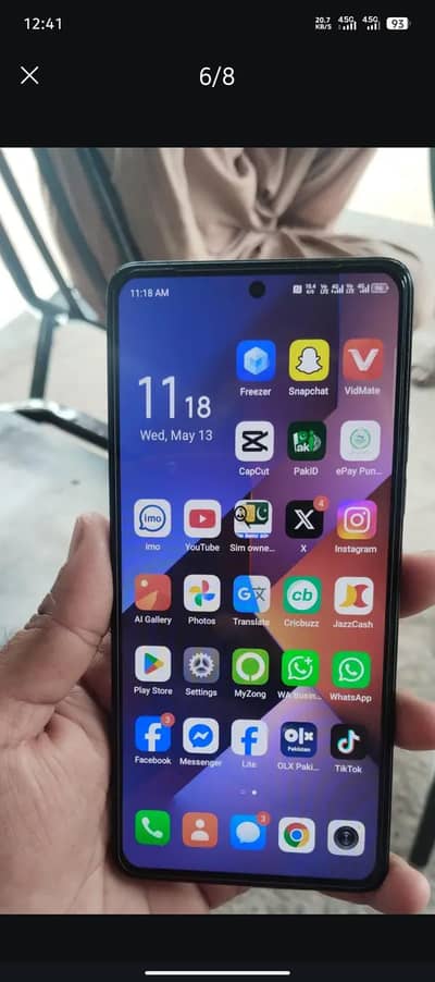 camon 20 with box 8+8gb 256gb totl otignl totl ok urjent sale