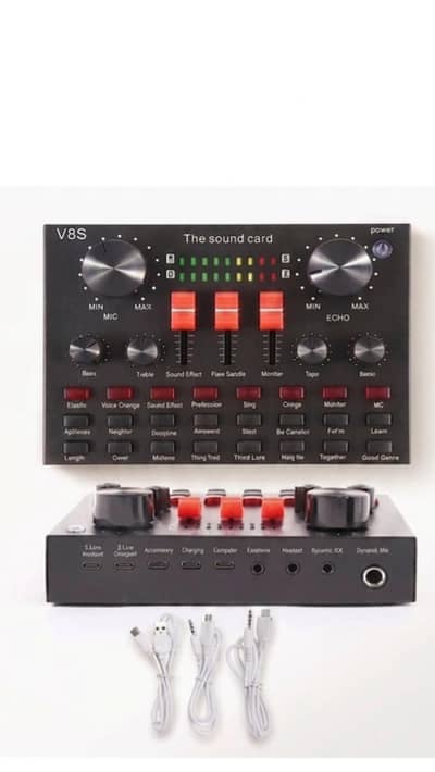 VIP Quality V8S Sound Card - Brand New