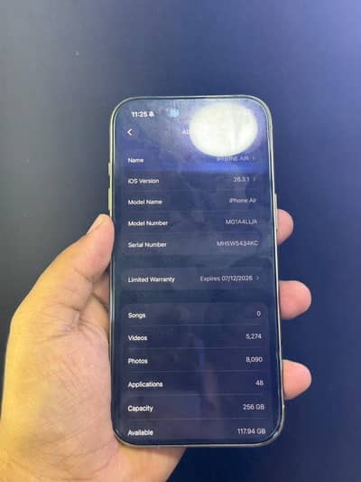 i phone 17 Air pta