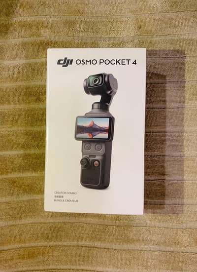 Dji pocket 4 combo( sealed pack)