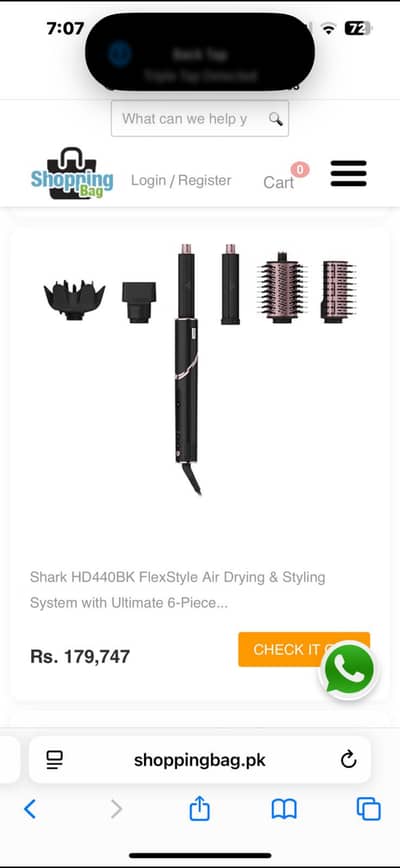 Shark flex multi styler original