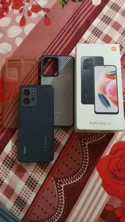 Redmi Note 12 / Dual official PTA / 8+4gb/256gb