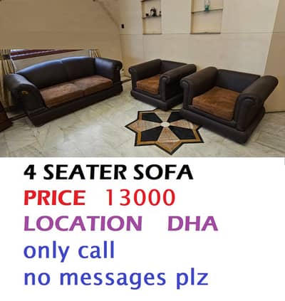 4 SEATER SOFA