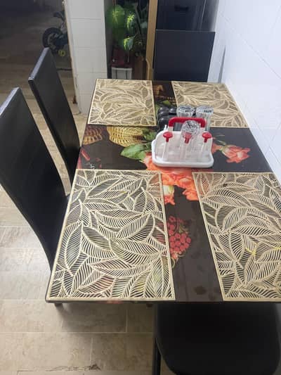 Dining Table with 4 Chairs
