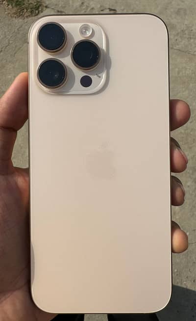 iPhone 16 Pro Max| Non Pta| Desert Titanium| 256 GB| 87 BH|