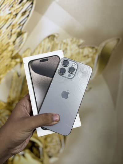 Iphone 15 Pro Max Factory Unlocked with Box No Exchange