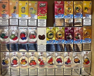 Tokyo All juices and lequid are available
