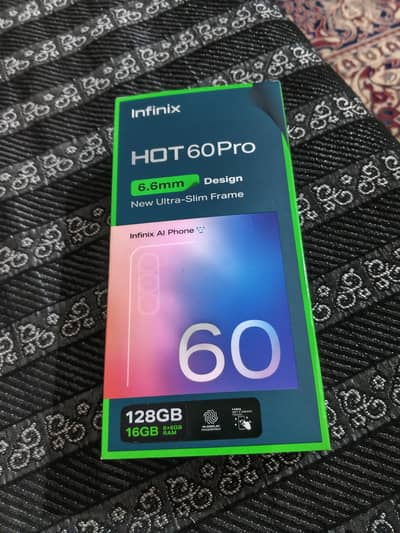 Infinix hot 60 pro. . . . titinum silver colour